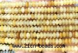 CRB5423 15 inches 2.5*4mm rondelle yellow aventurine jade beads