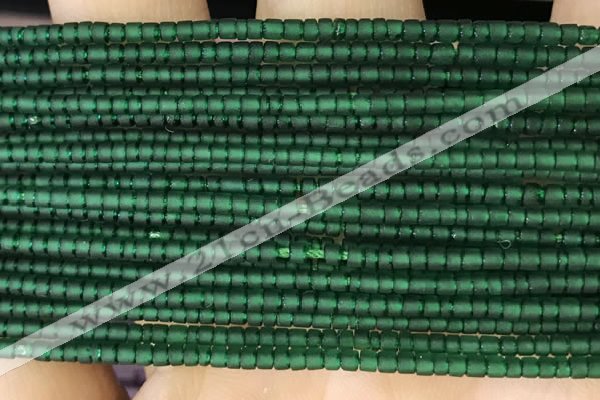 CRB5510 15 inches 2*2mm heishi synthetic turquoise beads wholesale