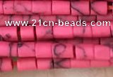 CRB5521 15 inches 2*2mm heishi synthetic turquoise beads wholesale