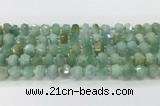 CRB5650 15.5 inches 5*8mm-6*10mm faceted rondelle jade beads wholesale