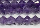 CRB5690 15 inches 4*4mm amethyst beads wholesale