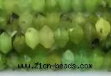 CRB5751 15 inches 2*3mm faceted Australia chrysoprase beads