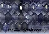 CRB5761 15 inches 2*3mm faceted iolite beads
