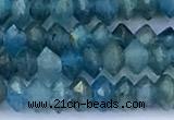 CRB5763 15 inches 2*3mm faceted apatite beads