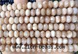 CRB6290 15 inches 5*8mm faceted rondelle sunstone beads