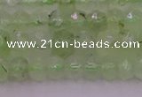 CRB724 15.5 inches 3*5mm faceted rondelle prehnite gemstone beads