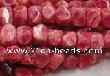 CRC06 16 inches 8*10mm nugget rhodochrosite gemstone beads wholesale