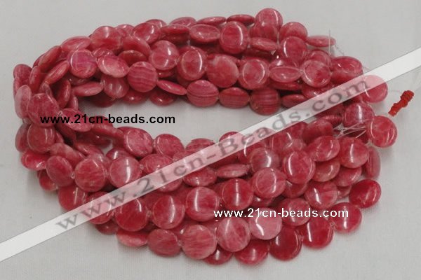 CRC10 16 inches 10mm coin rhodochrosite gemstone beads wholesale