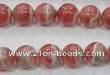 CRC103 15.5 inches 12mm round natural argentina rhodochrosite beads