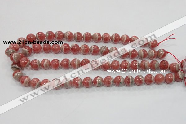 CRC103 15.5 inches 12mm round natural argentina rhodochrosite beads