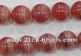 CRC105 15.5 inches 14mm round natural argentina rhodochrosite beads