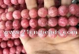 CRC1052 15.5 inches 14mm round rhodochrosite beads wholesale