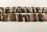 CRC1096 15.5 inches 25*25mm square rhodochrosite beads wholesale