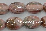 CRC113 15.5 inches 15*20mm oval natural argentina rhodochrosite beads