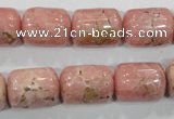 CRC114 15.5 inches 13*17mm column natural argentina rhodochrosite beads