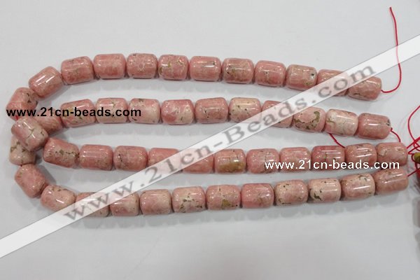 CRC114 15.5 inches 13*17mm column natural argentina rhodochrosite beads