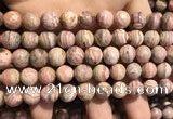 CRC1152 15.5 inches 10mm round rhodochrosite gemstone beads