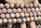 CRC1154 15.5 inches 12mm round rhodochrosite gemstone beads