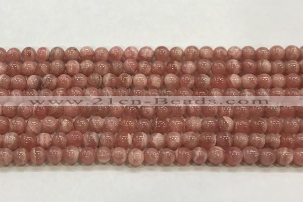 CRC1181 15.5 inches 5mm round Argentina rhodochrosite beads