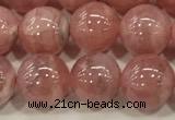 CRC1183 15.5 inches 7mm round Argentina rhodochrosite beads