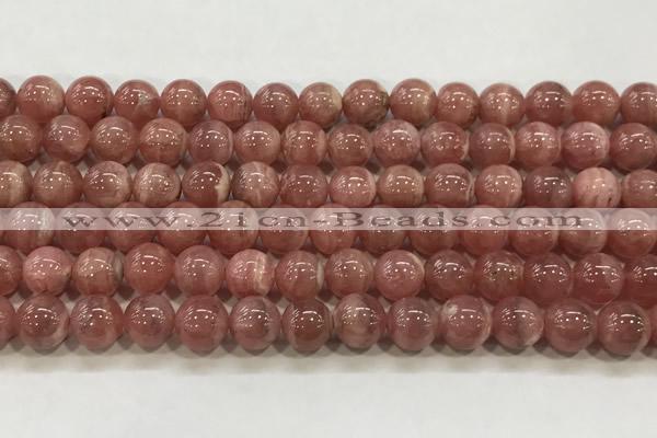 CRC1183 15.5 inches 7mm round Argentina rhodochrosite beads