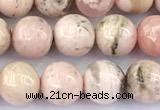 CRC1197 15 inches 8mm round rhodochrosite gemstone beads