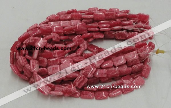 CRC14 16 inches 12*18mm rectangle rhodochrosite beads wholesale
