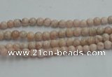 CRC150 15.5 inches 3.5mm round Argentina rhodochrosite beads