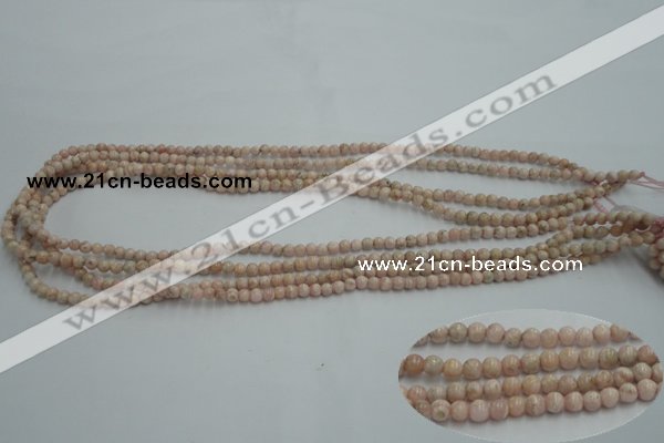 CRC150 15.5 inches 3.5mm round Argentina rhodochrosite beads