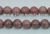 CRC203 16 inches 10mm round rhodochrosite gemstone beads wholesale