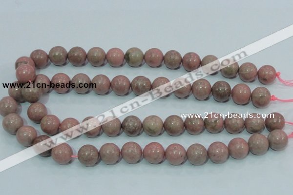 CRC205 16 inches 14mm round rhodochrosite gemstone beads wholesale