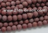 CRC51 15.5 inches 6mm round rhodochrosite gemstone beads wholesale