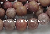 CRC54 15.5 inches 12mm round rhodochrosite gemstone beads wholesale