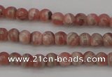 CRC754 15.5 inches 4mm round rhodochrosite beads wholesale