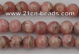 CRC755 15.5 inches 6mm round rhodochrosite beads wholesale