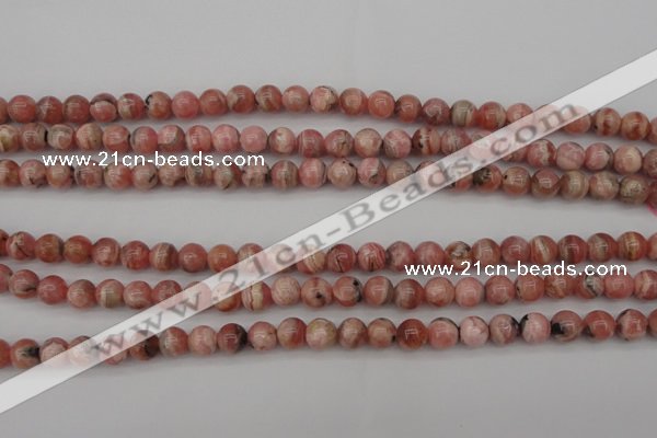 CRC755 15.5 inches 6mm round rhodochrosite beads wholesale