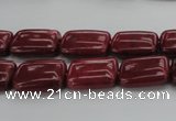 CRC821 15.5 inches 10*14mm rectangle Brazilian rhodochrosite beads