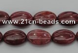 CRC832 15.5 inches 12*16mm oval Brazilian rhodochrosite beads