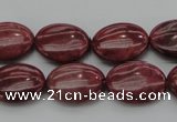 CRC833 15.5 inches 13*18mm oval Brazilian rhodochrosite beads