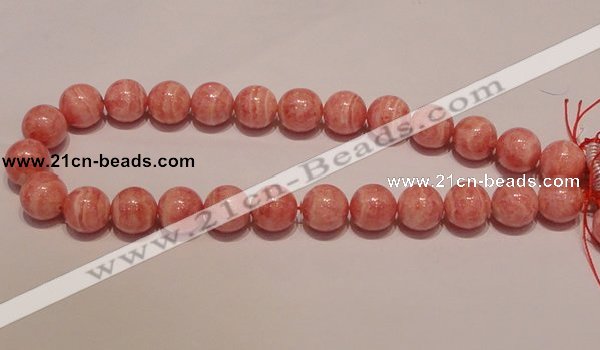 CRC91 16 inches 16mm round grade AA argentina rhodochrosite beads