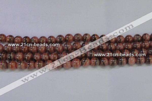 CRC916 15.5 inches 9mm round natural rhodochrosite beads