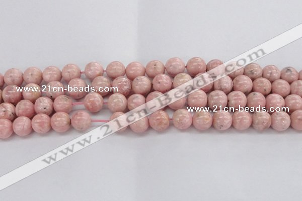 CRC923 15.5 inches 10mm round natural rhodochrosite beads