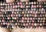 CRD350 15.5 inches 4mm round rhodonite beads wholesale