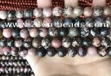 CRD353 15.5 inches 10mm round rhodonite beads wholesale