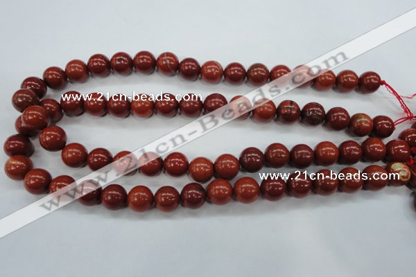 CRE28 15.5 inches 12mm round red jasper gemstone beads wholesale