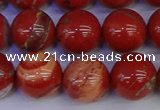 CRE305 15.5 inches 14mm round red jasper beads wholesale