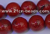 CRE306 15.5 inches 16mm round red jasper beads wholesale