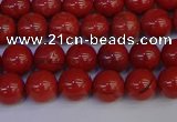 CRE311 15.5 inches 6mm round red jasper beads wholesale