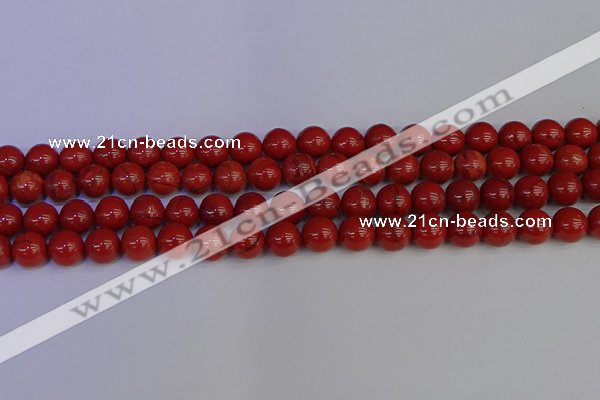 CRE312 15.5 inches 8mm round red jasper beads wholesale