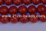 CRE322 15.5 inches 8mm round red jasper beads wholesale